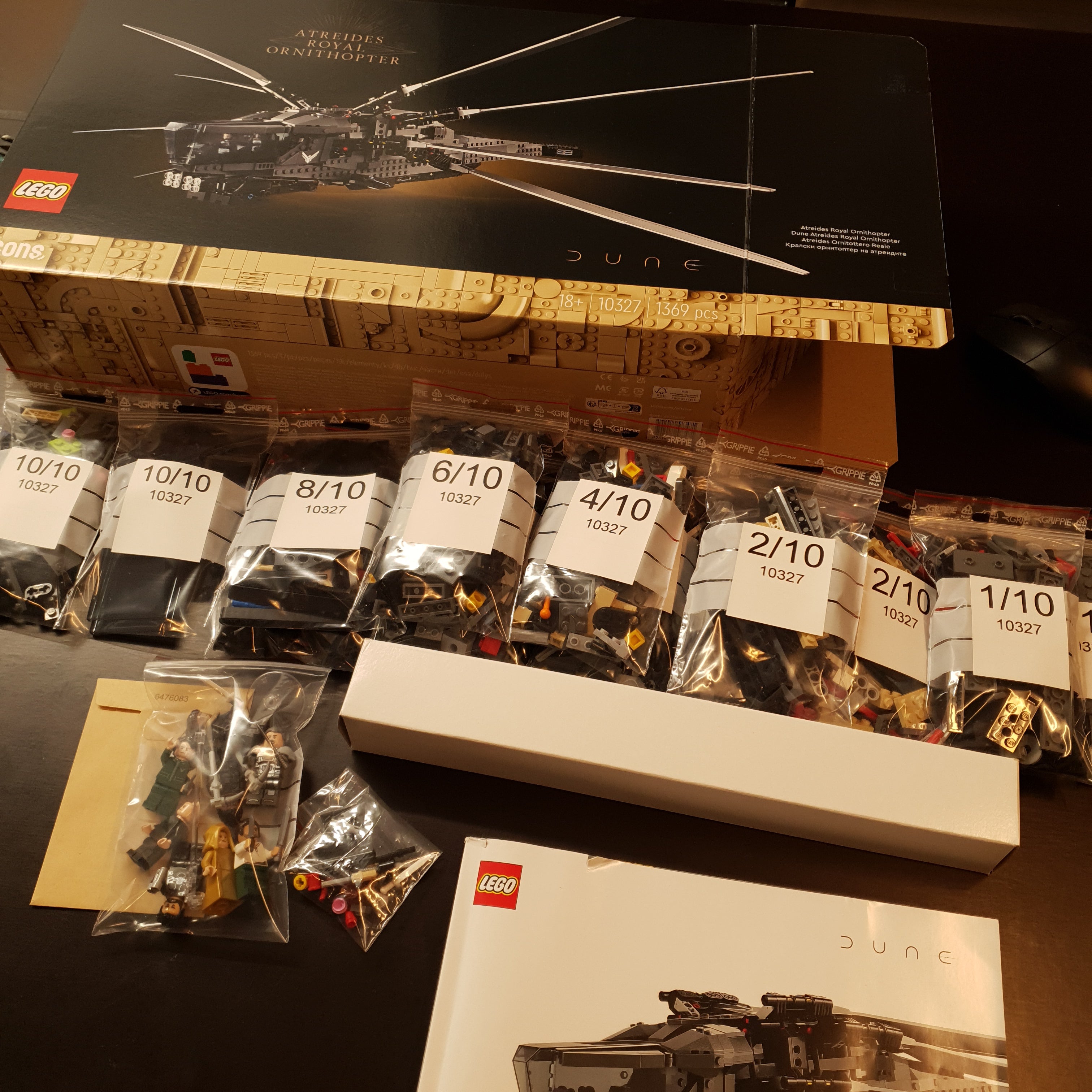 LEGO 10327 Dune Atreides Royal Ornithopter