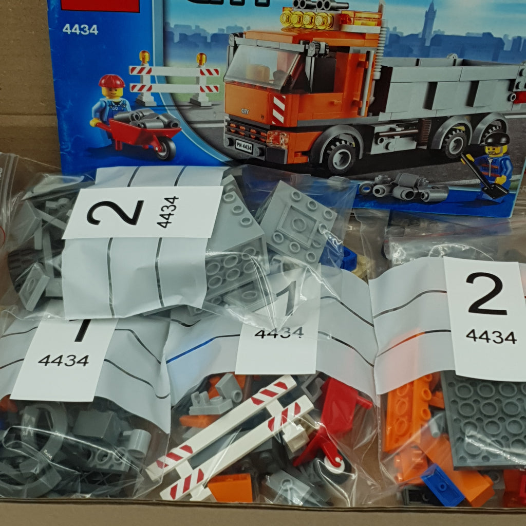 LEGO 4434 Lastbil til vejarbejde