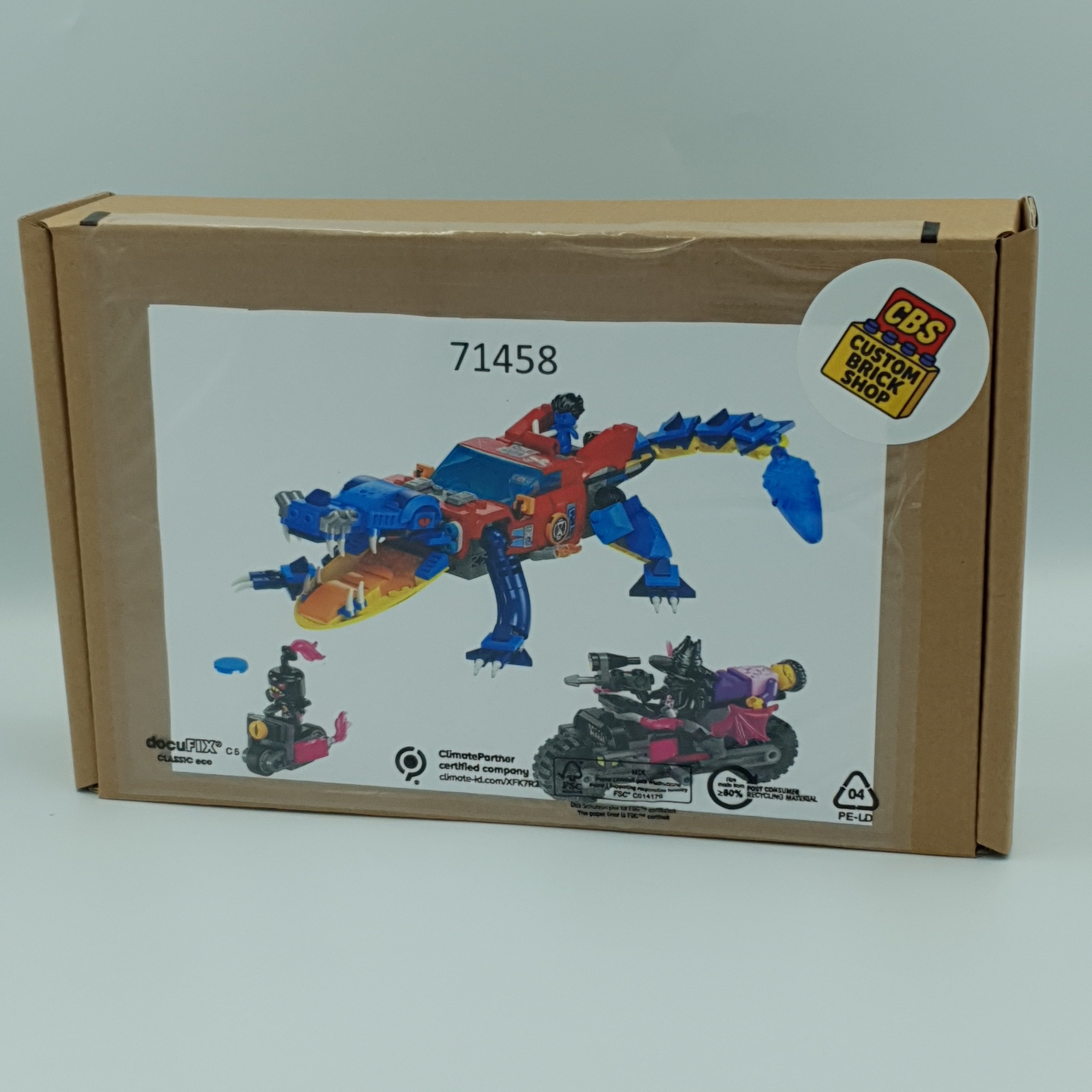 LEGO 71458 Krokodillebil